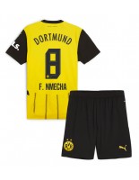 Otroške Nogometnih dresov Borussia Dortmund Felix Nmecha #8 Domači 2024-25 Kratki rokavi (+ hlače)